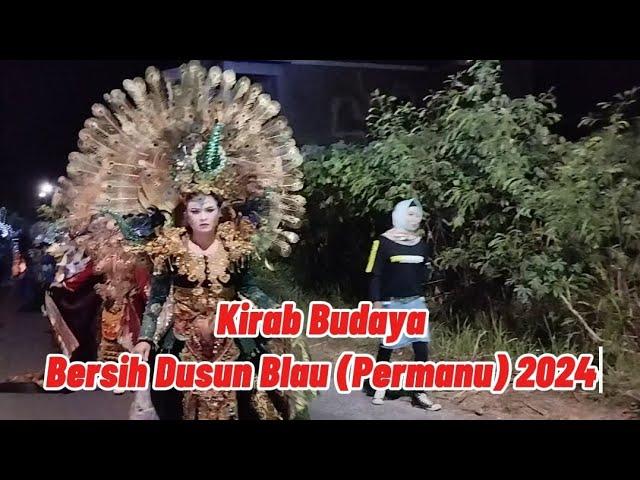 Kirab Budaya Bersih Dusun Blau 2024