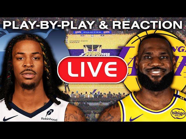 Los Angeles Lakers vs Memphis Grizzlies LIVE Play-By-Play & Reaction