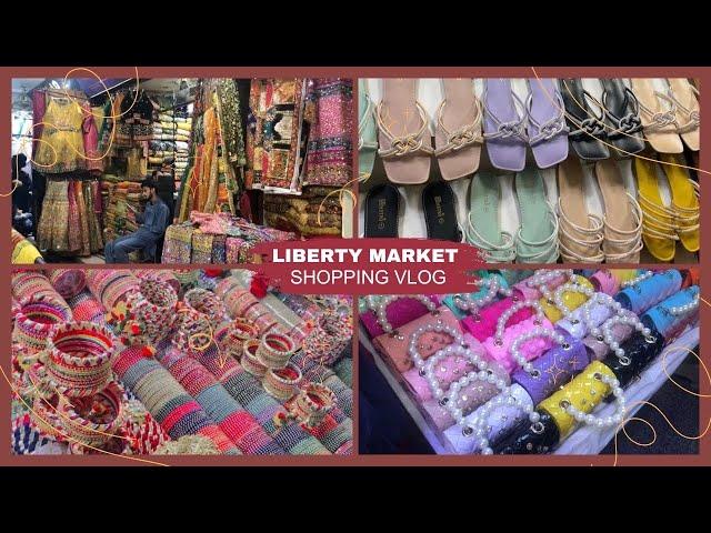 Liberty Market Lahore Eid shopping 2023 | Eid shopping vlog 2023 | liberty shopping vlog 2023