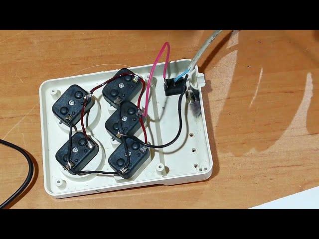 Repair the Multi plug power strip protector and converting it to a power strip