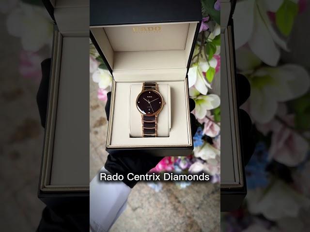 В этих часах - вся философия Rado: безупречный швейцарский стиль и инновационные материалы. #watch