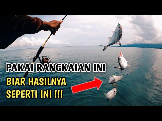 Mancing Baby GT Pakai Rangkaian Terbaik, Dijamin Panen Strike || Ultralight Fishing ||