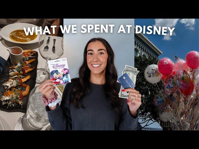 WHAT WE SPENT FOR A WEEK IN DISNEY WORLD  our total cost & budget tips & tricks (2 adults!)