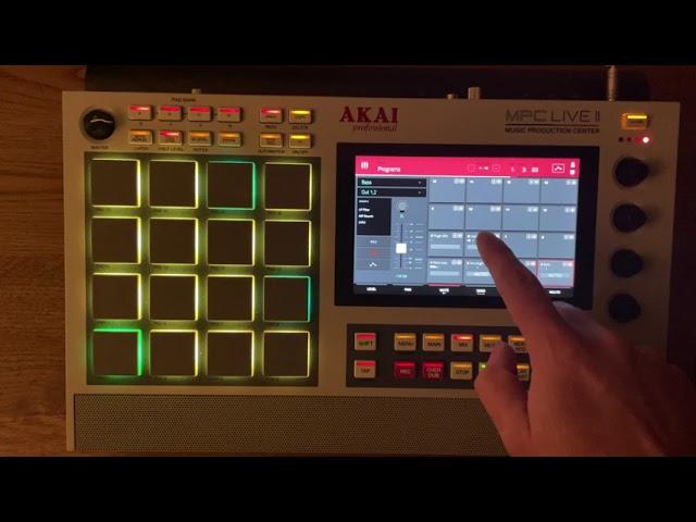 Ambient textures with AKAI MPC LIVE 2