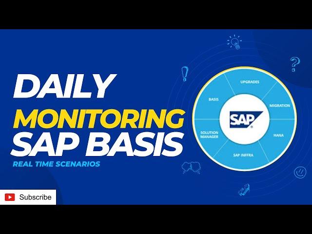 DAILY MONITORING SAP BASIS