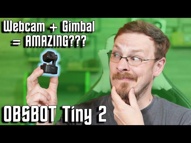 I don't hate webcams anymore... OBSBOT Tiny 2 Review