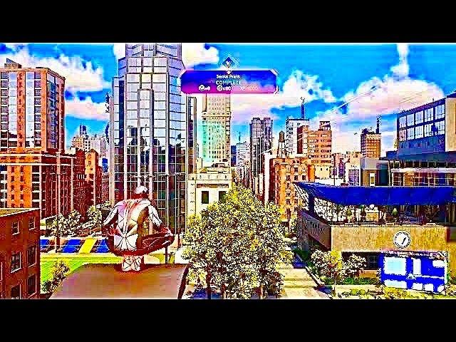 Marvel's Spider-Man 2 PS5 4K HDR : Side Mission - Brooklyn Visions - Senior Prank Walkthrough