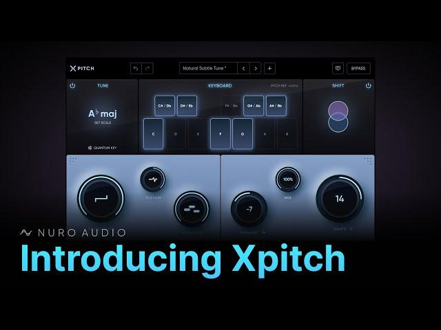 Introducing  Xpitch  The Ultimate Automatic Tuning & Pitch Shifting Plugin