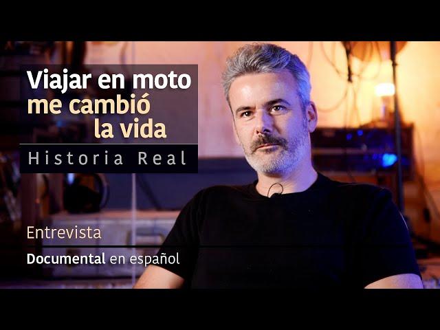 Viajar en Moto me Cambió la Vida "" Entrevista / Documental de motos en Español. Kike par.