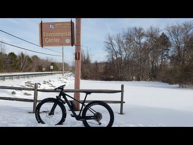 Manasquan Reservoir | Winter Fat Bike Ride