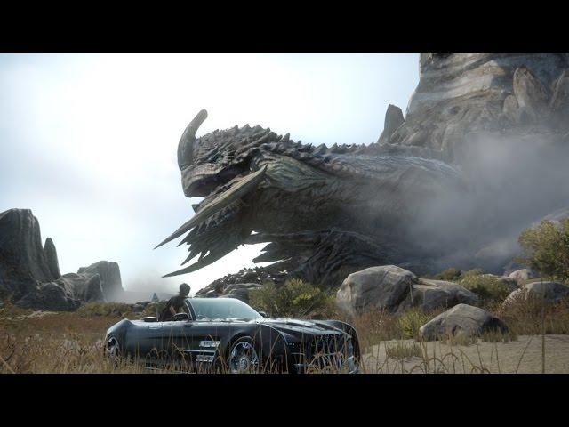 Final Fantasy 15: Adamantoise Boss Fight (1080p 60fps)