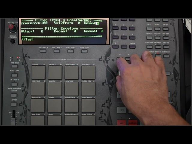 80.  MPC3000 Video Manual Dynamic Filter