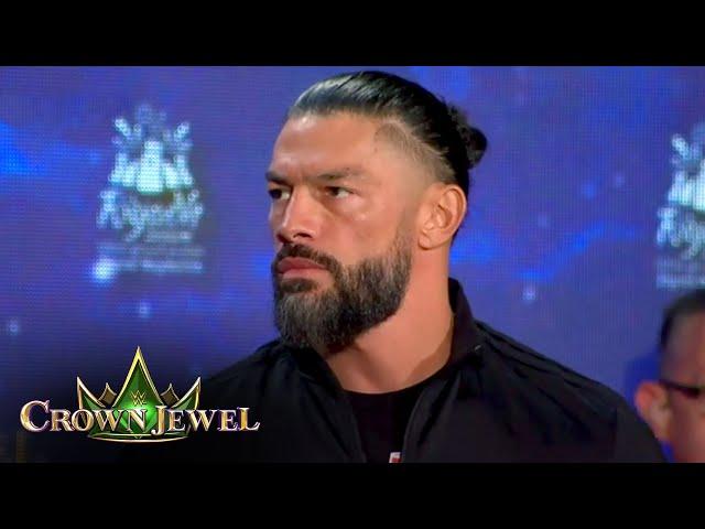 Full WWE Crown Jewel Press Conference Highlights