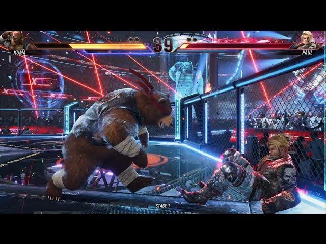 TEKKEN 8 KUMA CHARACTER EPISODES FULL STORY GAMEPLAY (2024)