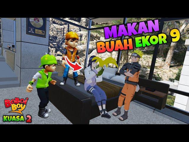 HINATA MEMAKAN BUAH LANGKA EKOR 9 DARI BOBOIBOY - GTA 5