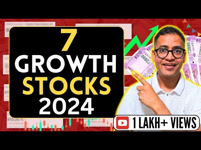 AMAZING Method To Find FAST GROWING Stocks In India | Growth Stocks 2024 | Rahul Jain #stocks