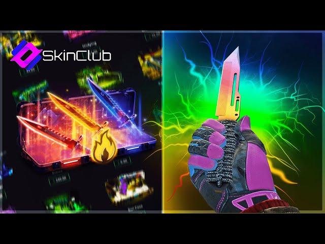 SKINCLUB KARAMBIT FADE UPGRADE ?! l Skin.club promo code l Skinclub promo code l