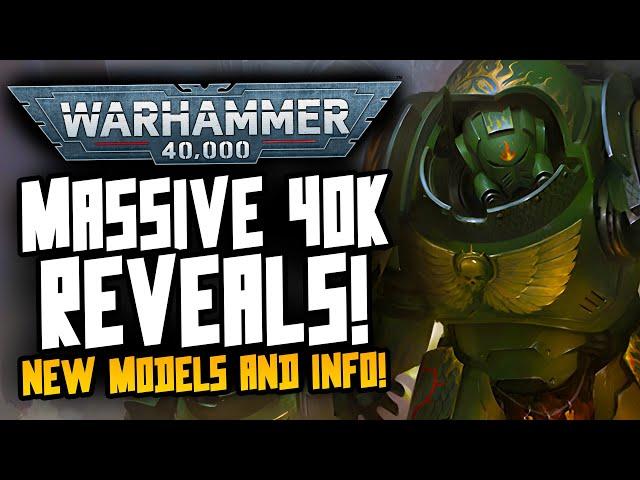 40K HUGE REVEALS! Templars, Grey Knights & Salamanders INCOMING?!