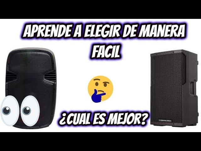 Como ELEGIR BOCINAS AMPLIFICADAS de BUENA CALIDAD /DJSORIA13