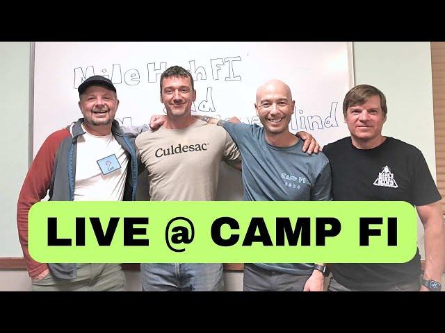 Mr. Money Mustache on Simplifying Your Finances (Live CampFI) | MHFI 229 | Mile High FI Podcast