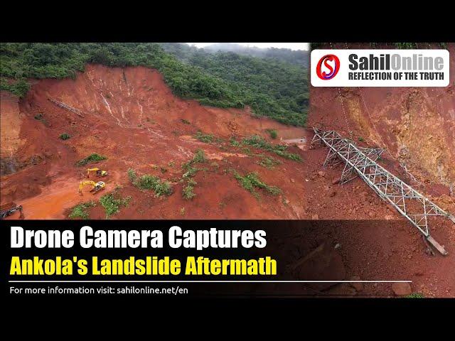 A Glimpse from Above: Drone Footage of the Ankola Landslides | Uttara Kannada | Aerial view