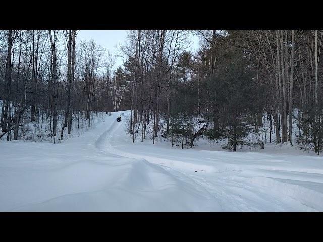 Rough Finish Luge Run