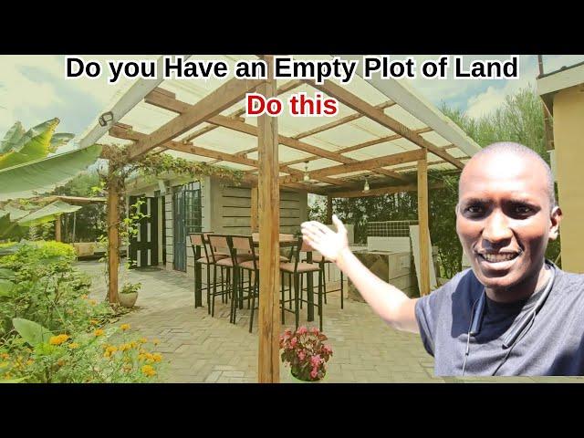 How to Maximize your Empty 50*100 Plot/land... Build a Small Resort , plant trees