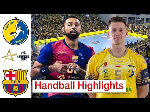 Industria Kielce  Barça Handball Highlights EHF Champions League 2024