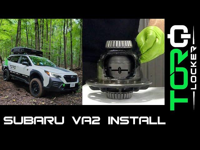 TORQ Locker Subaru VA2 & Wilderness Detailed Install Video