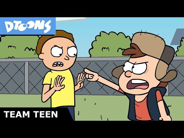 Team Teen: The Rematch Part 1 | Cartoon Crossover | Dtoons