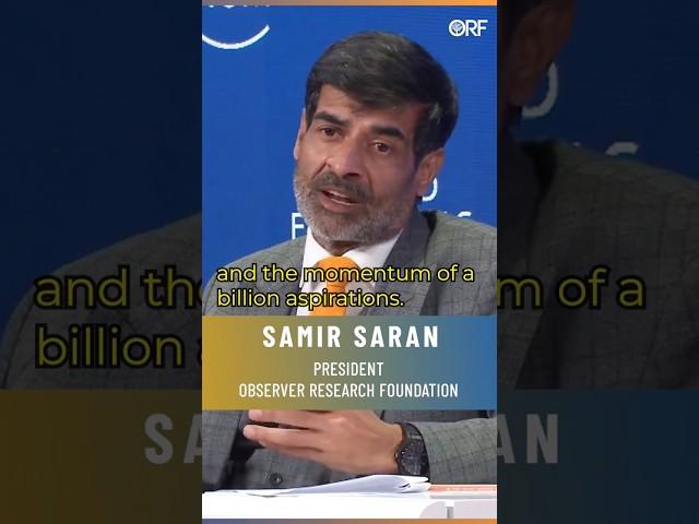 The #India Moment at #World Economic Forum | #shortsfeed #samirsaran #worldeconomicforum #davos2024