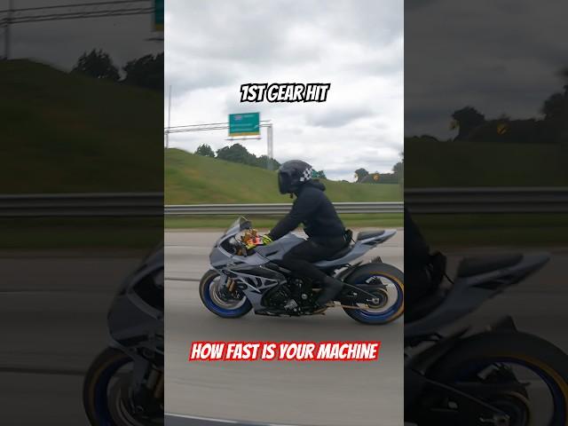Suzuki Gsxr 1000r | 1st gear pull