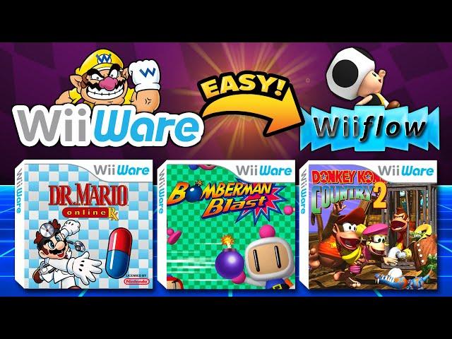 How to Add WiiWare Games to WiiFlow: Complete Setup Guide!