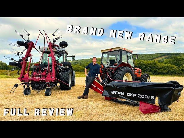 New Machinery Brand Hits the UK - We Test their Hay Making Equipment!