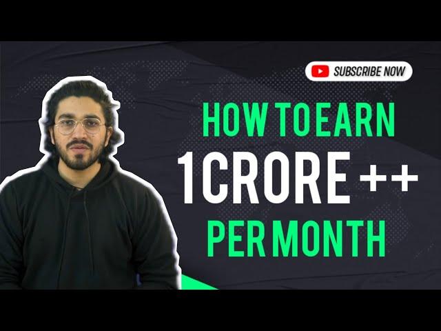 How To Earn More Than 1 Crore Per Month | Aman Dhattarwal | @Hustlersbay