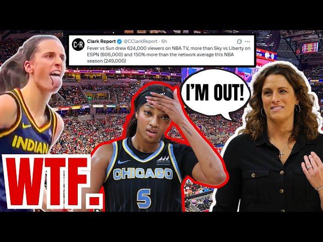 Stephanie White OUT! Caitlin Clark HUGE NBA TV Rating! WNBA & CBS HIDING Angel Reese Viewership?!