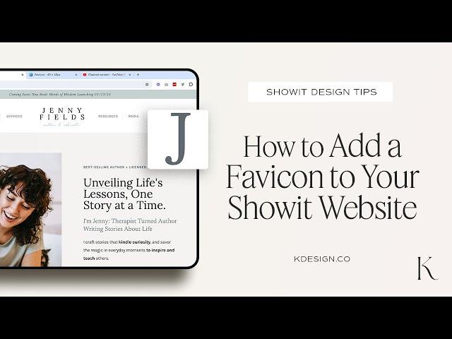 How to Add a Favicon to Your Showit Website