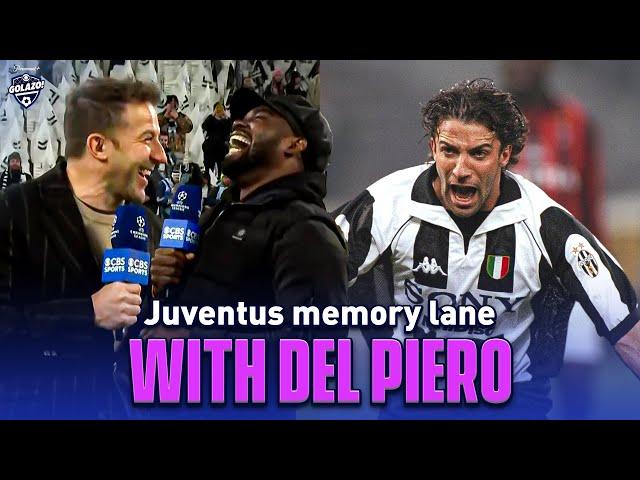 Micah Richards & Alessandro Del Piero Relive ICONIC Moments in Turin! | UCL Today | CBS Sports