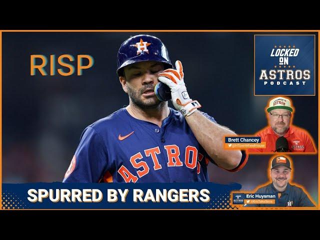 Astros drop close series to Rangers that could hurt