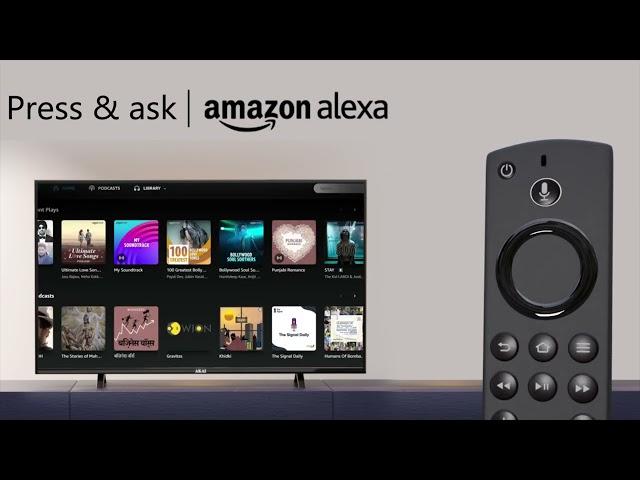 AKAI 139 cm (55 Inches) 4K Ultra HD Smart LED Fire TV AKLT55U-F7VSW