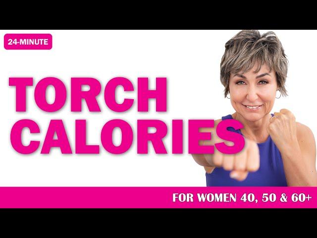 Cardio Workout for Women Over 40 - Dumbbells Optional