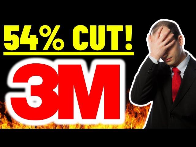 I Sold 3M (MMM) Stock After 54% Dividend Cut - Here's Why! | 3M Stock Analysis! |