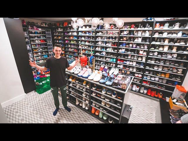 17 Year Old Shows Huge $1,000,000 Sneaker Collection