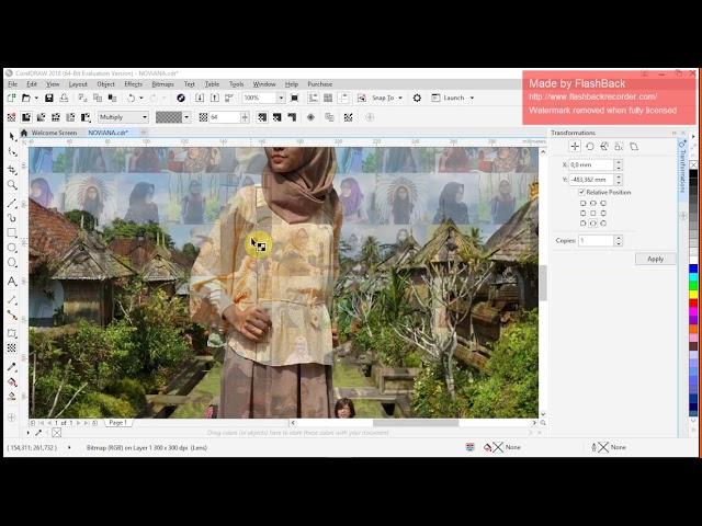 Cara Membuat Mozaik Menggunakan Corel Draw 2018