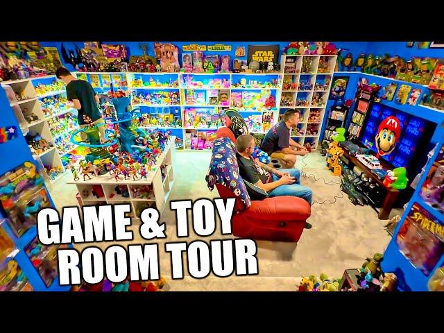 40 YEARS of Collecting created this Game Room