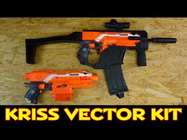 KRISS VECTOR MOD KIT FOR NERF STRYFE FROM WORKER [deutsch/german]