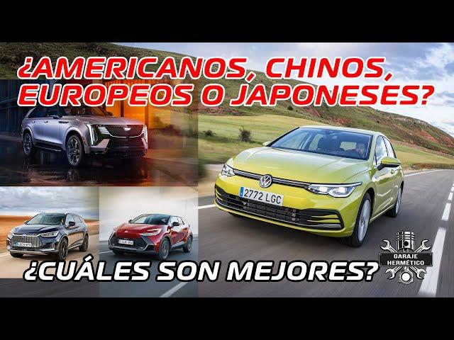 Coches americanos, chinos, europeos o japoneses… ¿Cuáles son MEJORES?