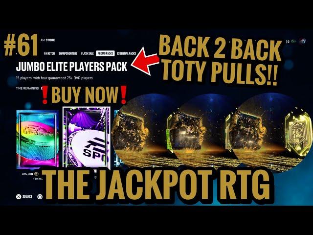 I PULLED 3 TOTY CARDS IN THIS PACK! INSANE PACK OPENING! - EP. 61 - NHL 25 HUT