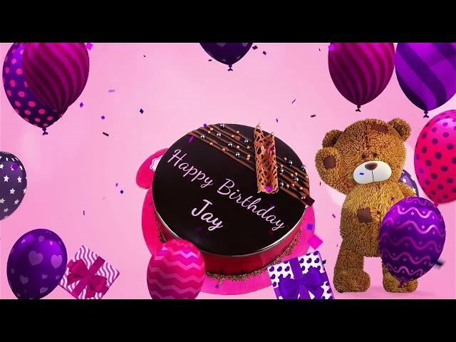 Happy Birthday Jay | Jay Happy Birthday Song