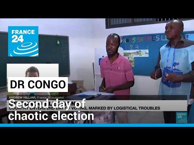 DR Congo enters second day of chaotic election • FRANCE 24 English